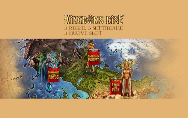 Kingdom's Rise: la nuova slot machine Playtech su Snai