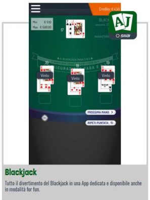 snai app blackjack